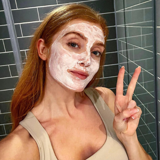 Coconut Cream Face Mask with Oatmeal, Pack of 6