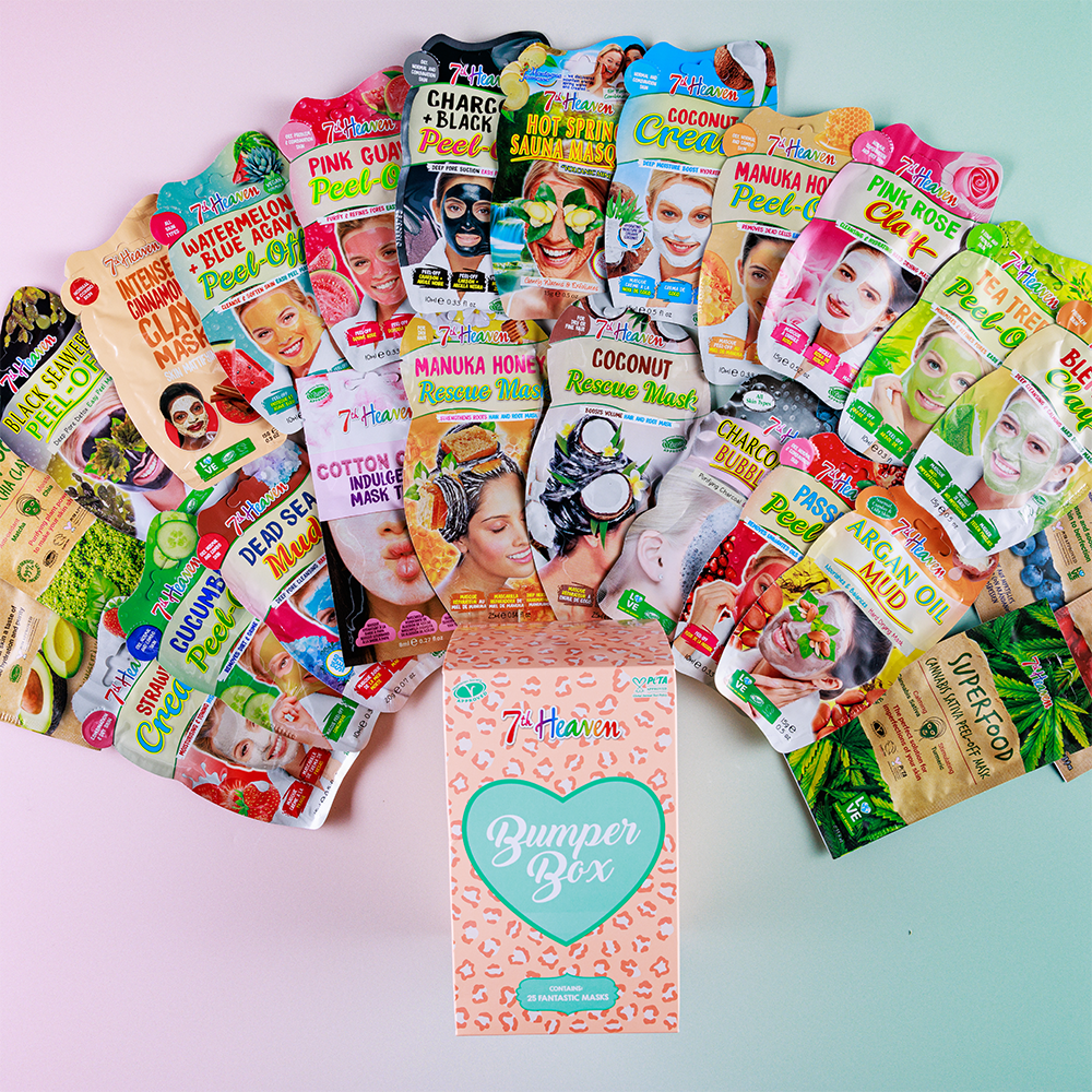 7th Heaven Bumper Box Face Mask Gift Set