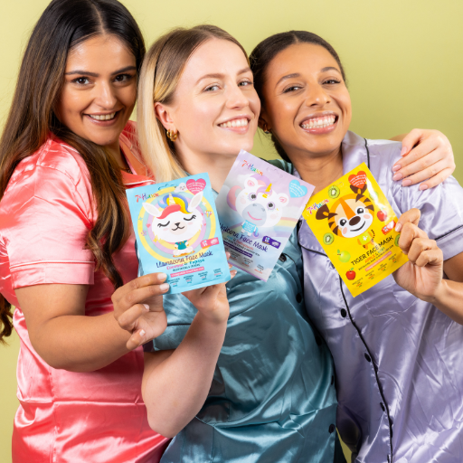 Hydrating Panda Sheet Mask with Coconut & Banana, Pack of 4