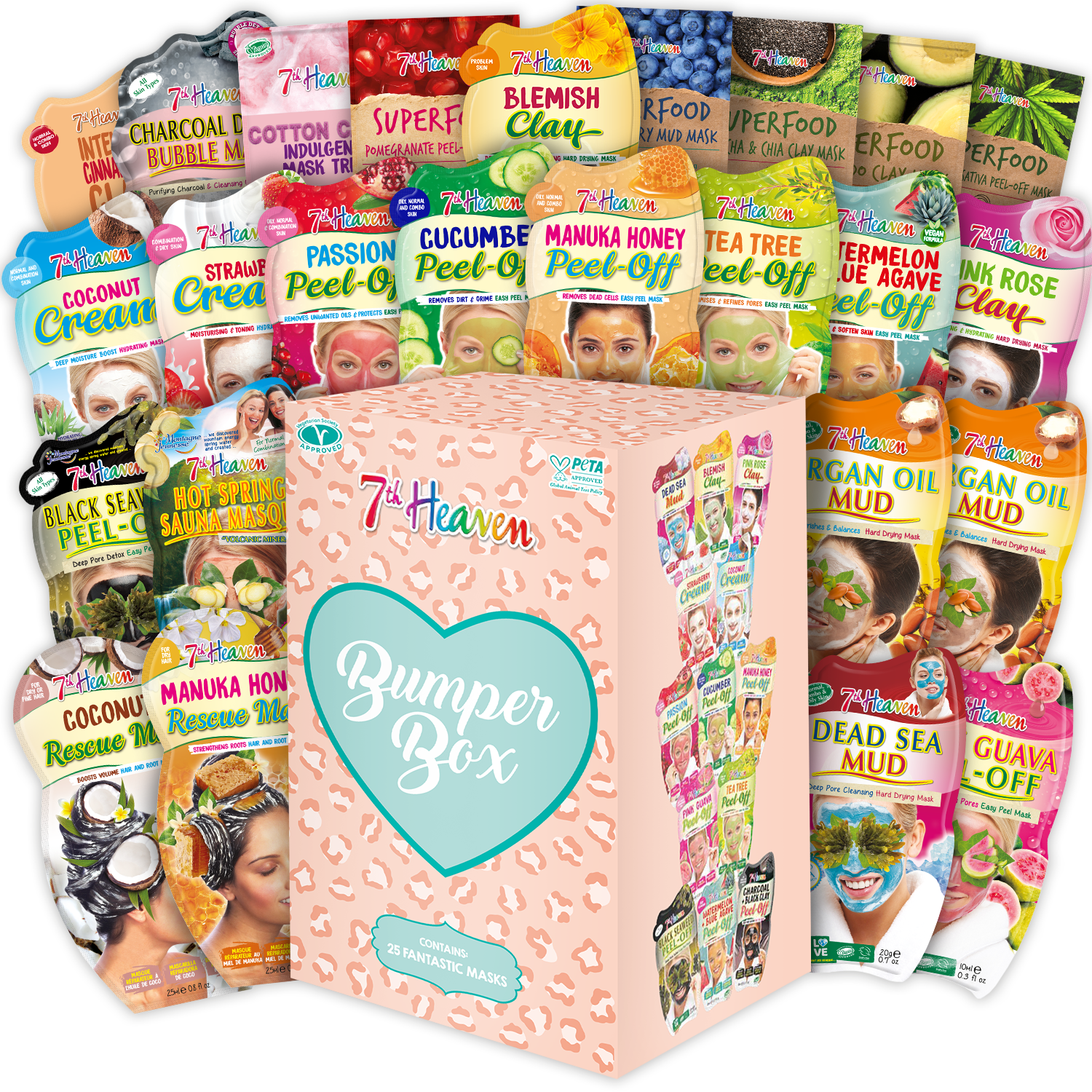 7th Heaven Bumper Box Face Mask Gift Set