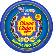 Chupa Chups Cola Bubble Face Mask with Caffeine