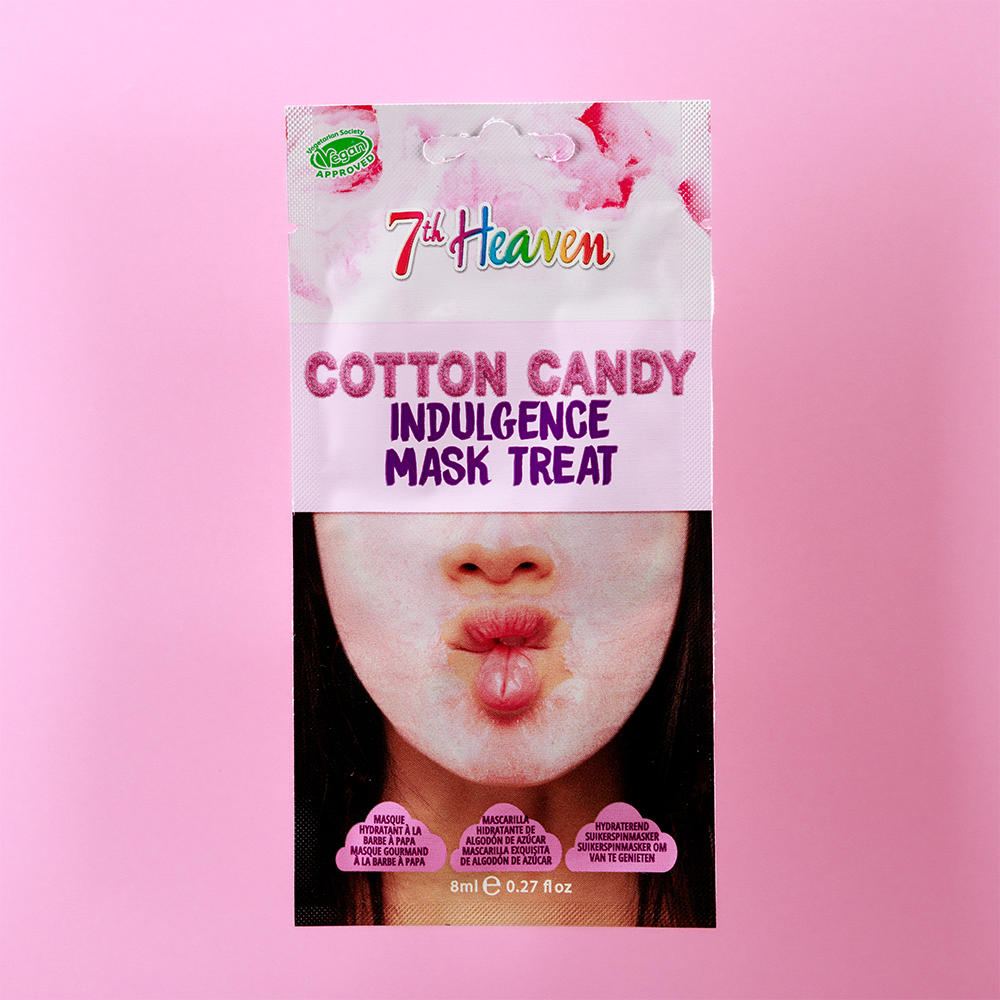 Cotton Candy Moisturising Mask with Sweet Almond Oil