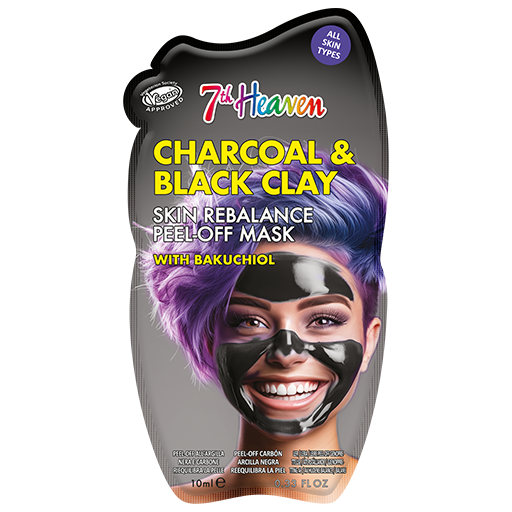 Charcoal & Black Clay Skin Rebalance Peel Off Mask with Bakuchiol