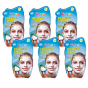 Coconut Cream Face Mask with Oatmeal, Pack of 6