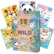 GO WILD! Animal Sheet Mask Multipack Gift Set