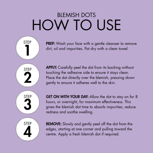 Monster High Blemish Dots with Hydrocolloid & Salicylic Acid, 24 Dots