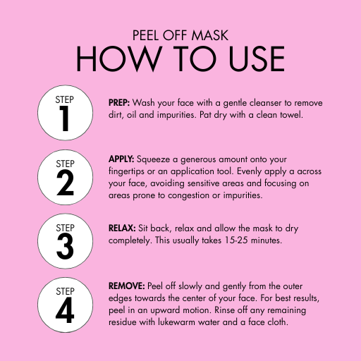 Barbie™ Peel Off Face Mask with Pink Grapefruit & Vitamin E